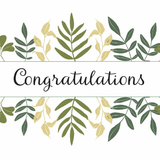 FREE Congratulations Cards - Natural