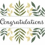FREE Congratulations Cards - Natural